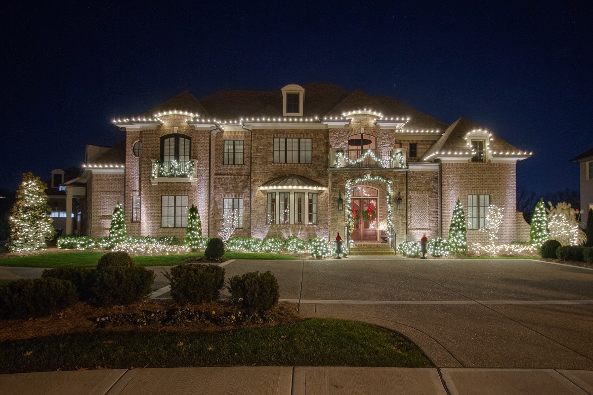 Holiday Light Installation | Evolved Pressure Washing